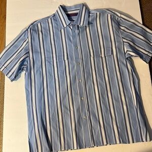 Kuhlman Dress Shirt Size 17.5 Made in Italy